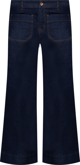 Women's The Marine Comfort-Stretch Wide-Leg Jeans