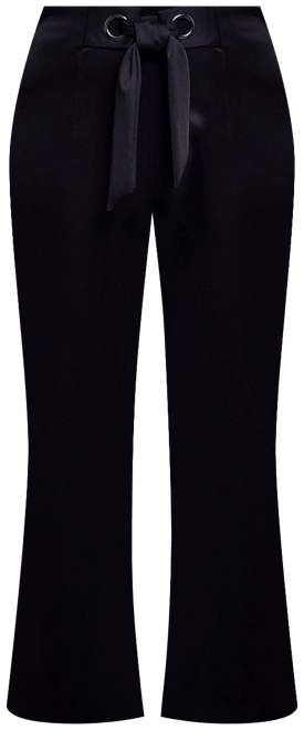 Wide Leg Grommet Pants