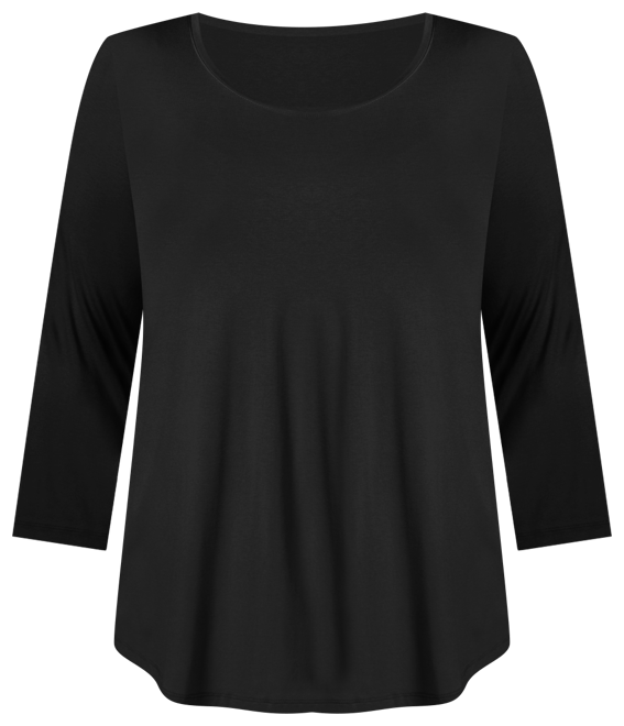Plus Size 3/4-Sleeve Top, Exclusively at Macy's