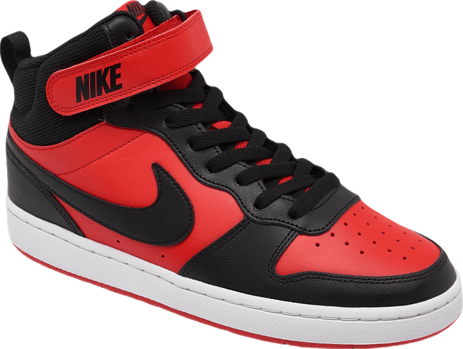 Red white black nike high tops online