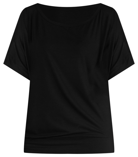 Loose Fit Dolman with Wide Sleeves Top