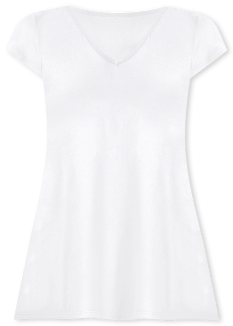 Women's Short Sleeve Loose Fit Tunic Top