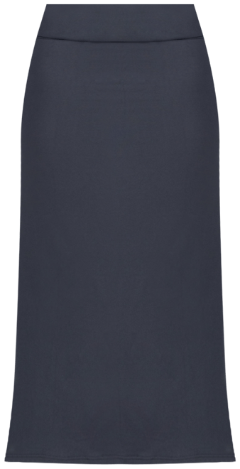 Women's Comfortable Foldover Maxi Skirt