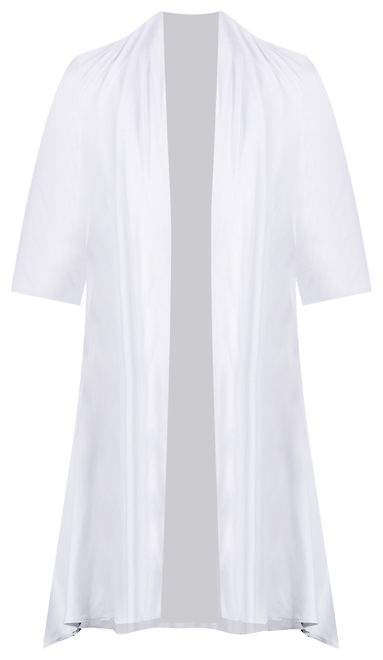 Loose Fit Open Front with Half Sleeve Cardigan