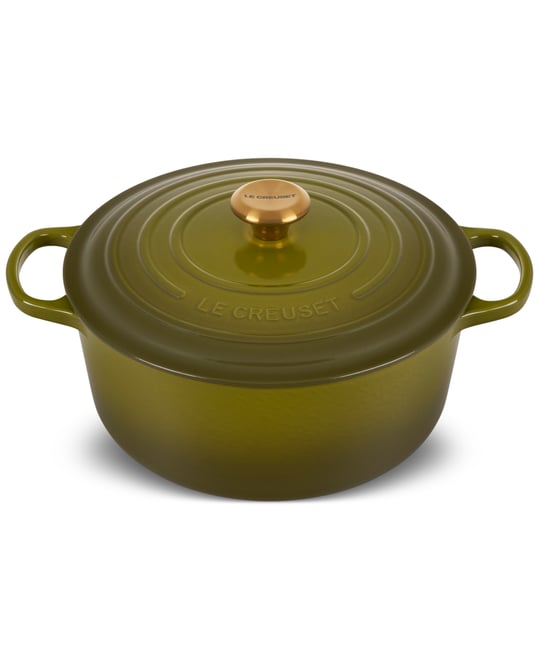 あ*ん様 Beginner's Dutch oven Set (25cm) Le Creuset Dutch Oven - 7.25-qt Round - Flame – Cutlery and More