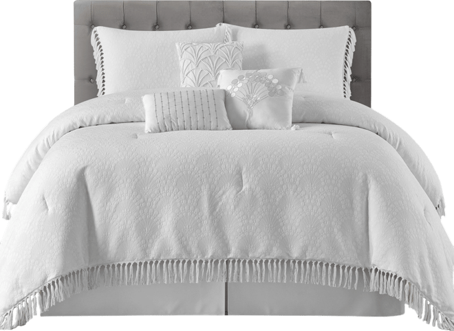 Kilanny Floral 7-Pc. Comforter Set, Queen