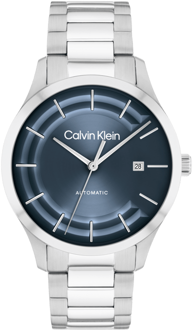 Men's Iconic Automatic Sliver Stainless Steel Bracelet Watch 40mm