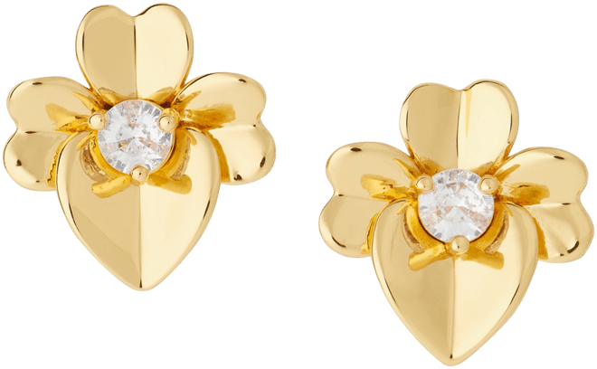 Kate spade pansy earrings clearance
