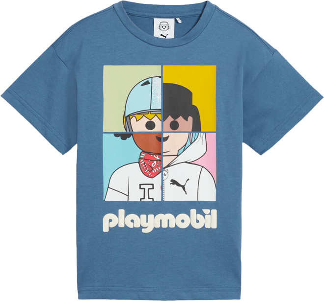 PUMA x PLAYMOBIL® Little Kids' Graphic T-Shirt