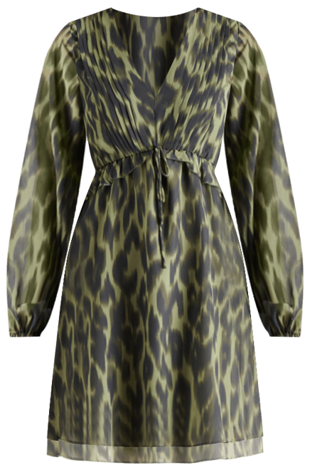 Women's Rami Leopard-Print Mini Dress