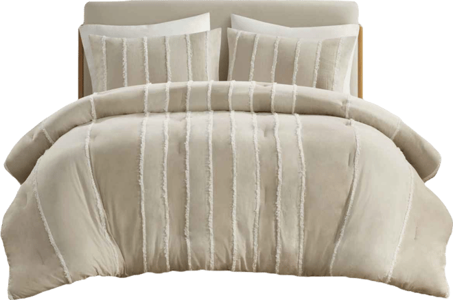 Striped Shay 3-Pc. Comforter Set, King/California King