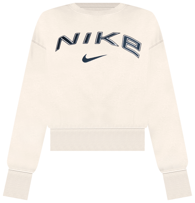 나이키 스포츠웨어 피닉스 플리스 여성 오버 오버사이즈 크루넥 로고 스웻셔츠