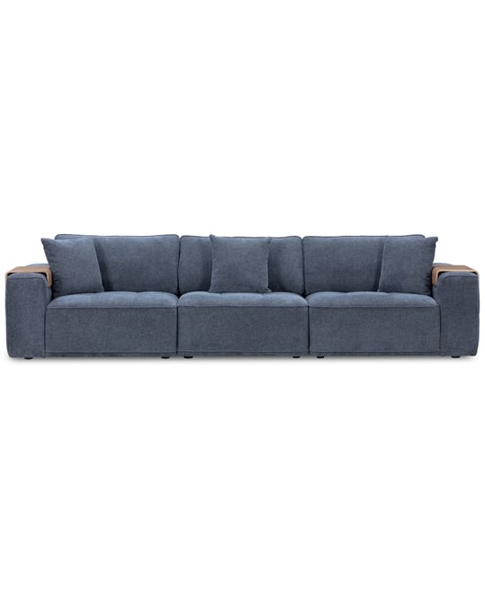 Nycolle 3-Pc. Modular Fabric Sectional, Created for Macy's