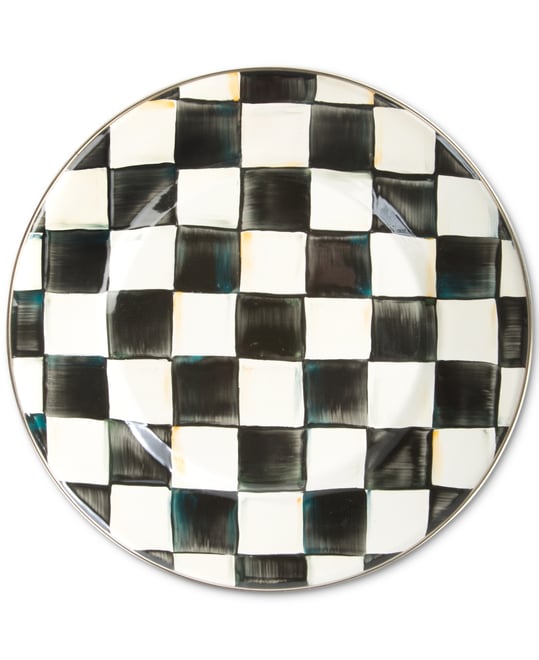 Courtly Check Dinner Plate