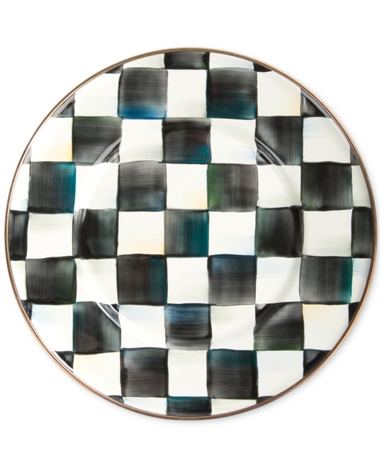 Courtly Check Salad/Dessert Plate