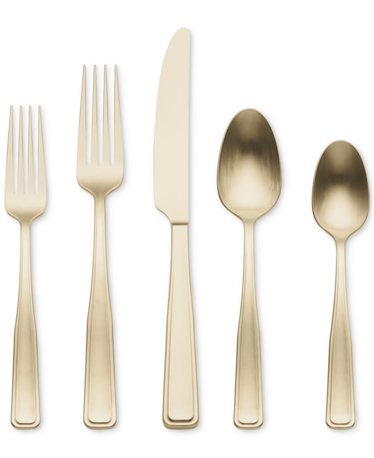 Reid Champagne 20-Pc. Flatware Set, Service for 4