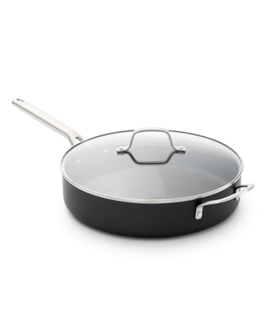 Hard-Anodized Nonstick 5-Quart Saute Pan with Lid