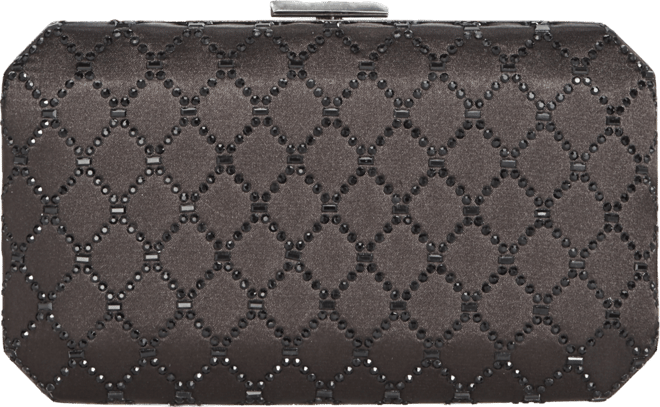 Sasha Satin Sparkle Clutch, Exclusively at Macy's