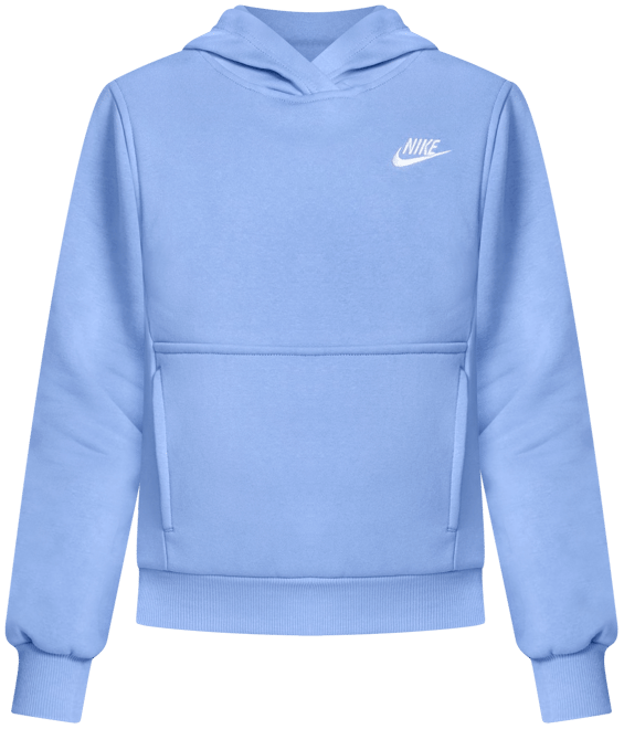 Nike Sportswear Club Fleece Sudadera con gorro sin cierre para niños talla grande