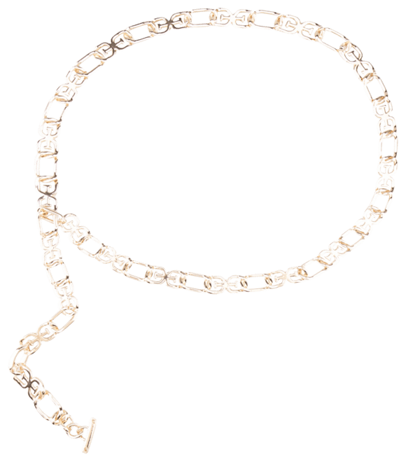 Women's Double-e Logo Chain Dress Belt