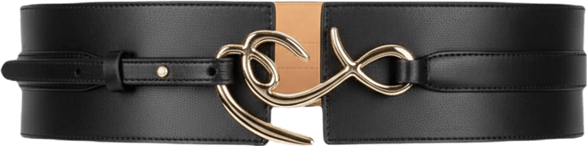 Women's Corset Wide Waist Se Hook Logo Buckle Belt