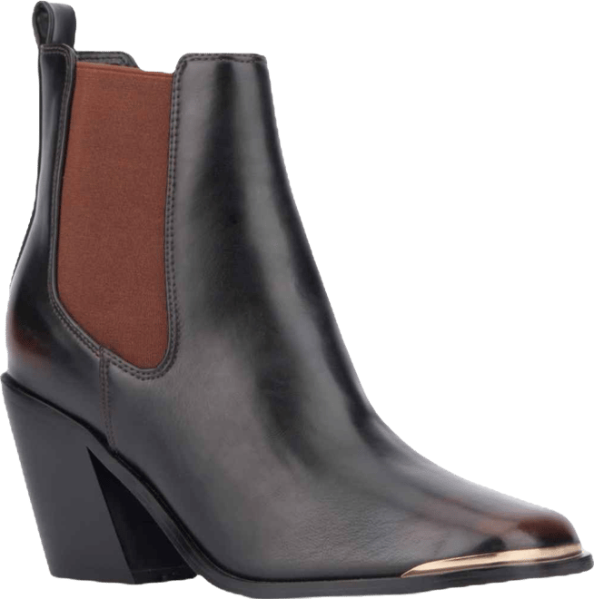 Women's Trine Flared Heel Ankle Boot