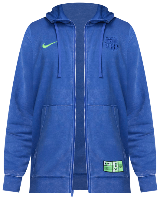 F.C. Barcelona Club Third Men's Nike Football French Terry Full-Zip Hoodie