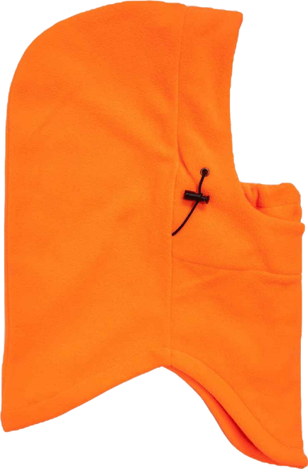 Men's Unisex Long Fleece Hood, Camo/Adventure, One Size