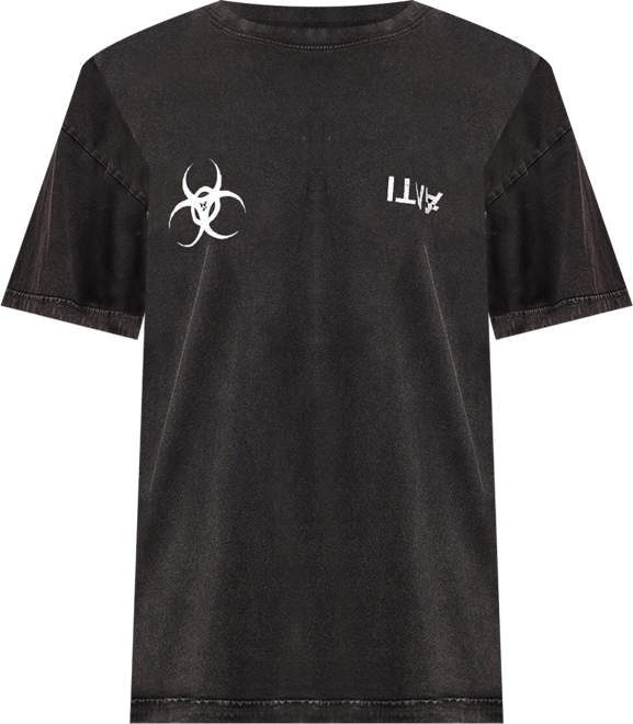 Men's Anti Nuclear T-Shirt, Charcoal
