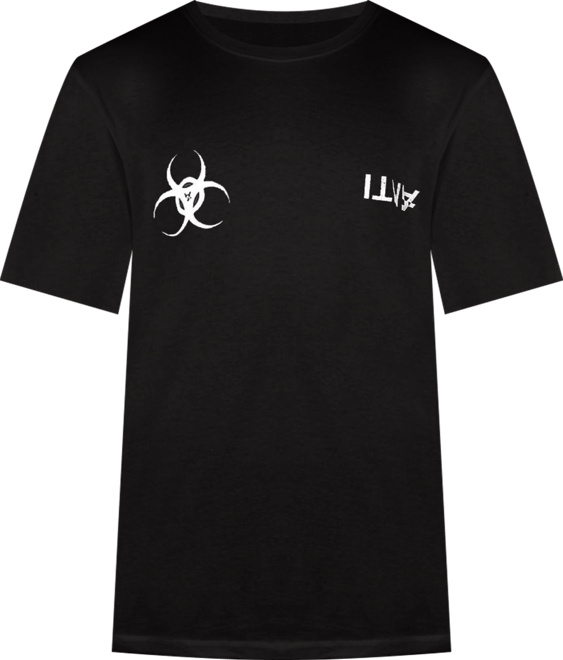 Men's Anti Nuclear T-Shirt, Charcoal
