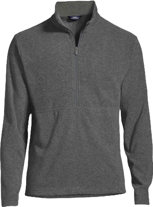 Big & Tall Thermacheck 100 Fleece Quarter Zip Pullover Top