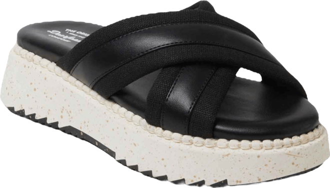 Women's Daisy Cross Strap Platform Sandal