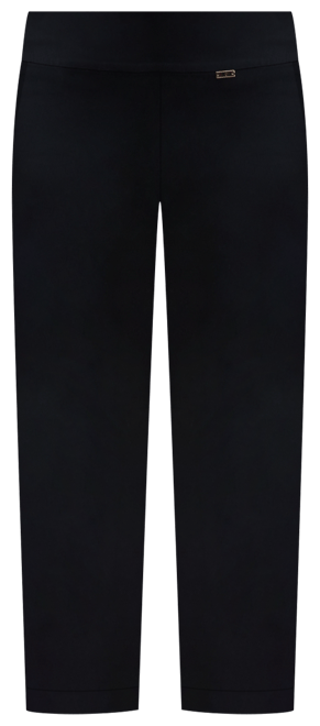 Plus Size Mid-Rise Pull-On Straight-Leg Pants, Created for Macy's