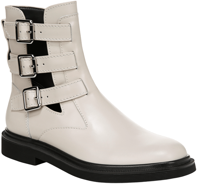 Franco Sarto Women's Argo Square Toe Buckle Booties - Macy's