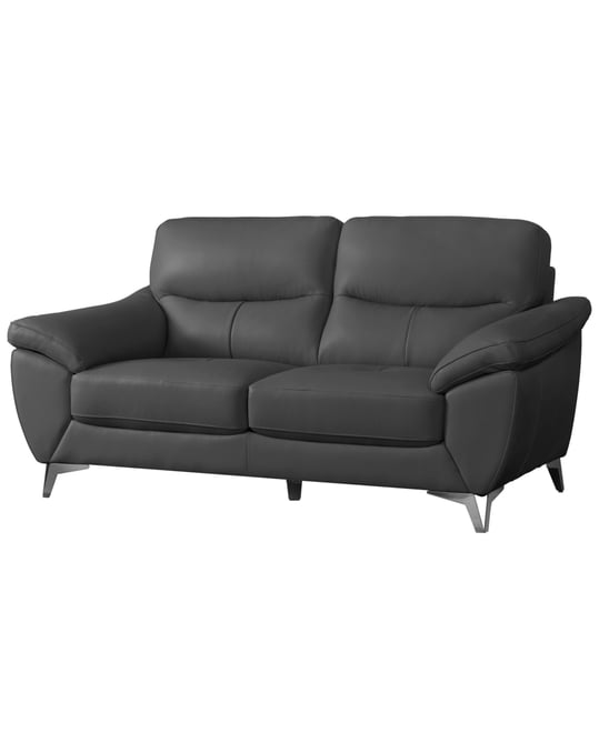 70" Top Grain Leather Loveseat