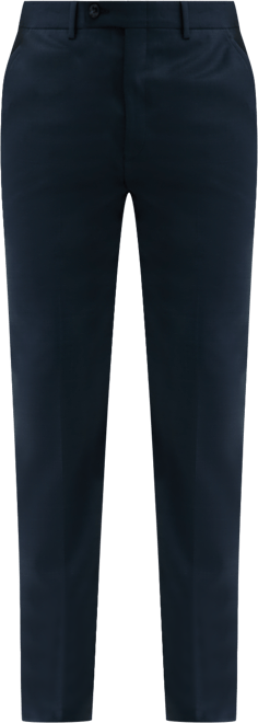 Men's Slim-Fit Wool-Blend Stretch Suit Separate Pants