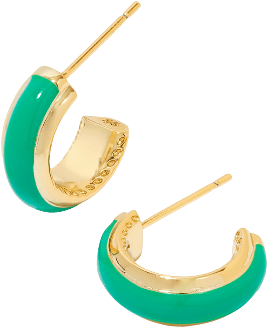 Gold-Tone Ainsley Small Huggie Hoop Earrings, 0.59"