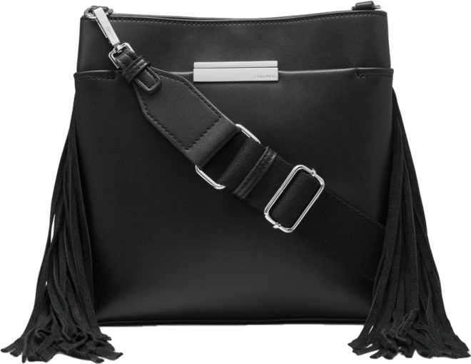 Soma Adjustable Fringe Crossbody Bag