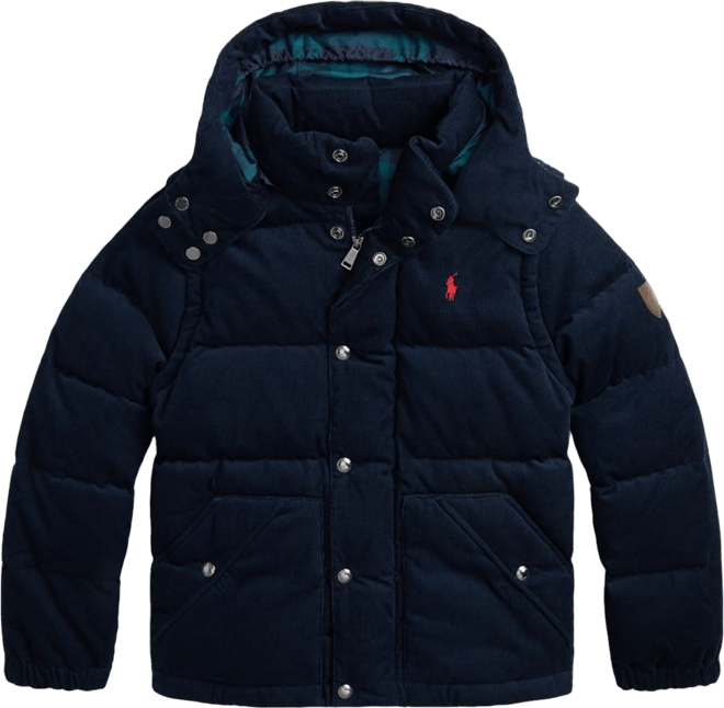 Size M(10-12) Navy Blue online ,Polo Ralph Lauren Big Boys Water-Repellent Down Coat