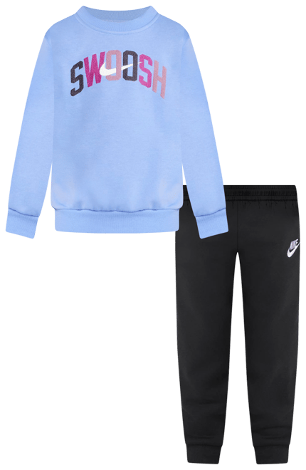 Nike Sportswear Powder Play Ensemble deux pièces avec haut en Fleece léger pour enfant