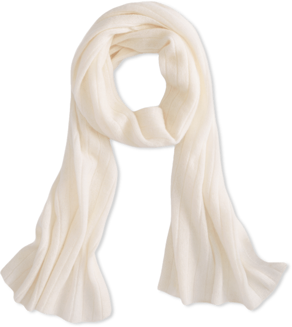 Ribbed 100% Cashmere Scarf, Created for Macy's