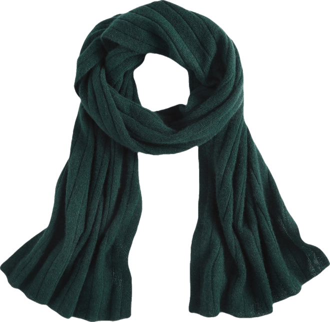 Ribbed 100% Cashmere Scarf, Created for Macy's