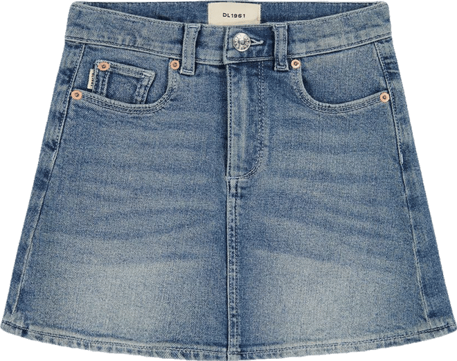 DL1961 Girls' Jenny Denim Mini Skirt - Little Kid, Big Kid