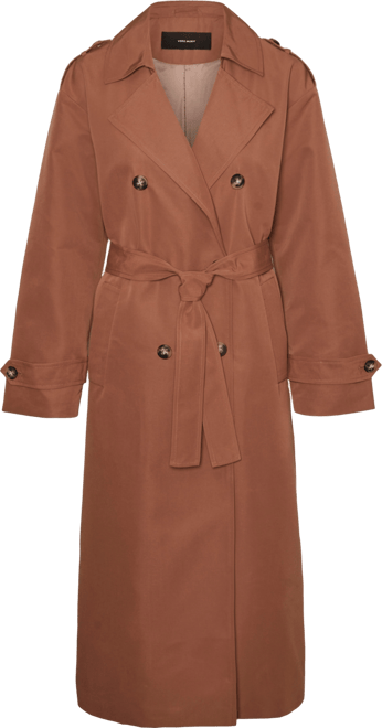 Vero Moda Women s Chloe Belted Trench Coat Macy s