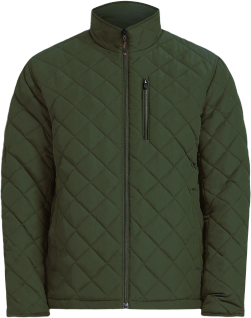 Hawke & Co Diamond Quilted Jacket (DARK GREEN) $100 sold value