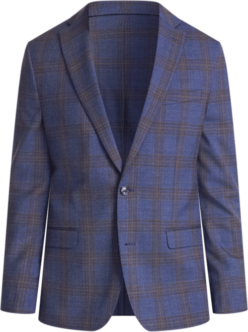 Men's Classic-Fit Plaid Sport Coat