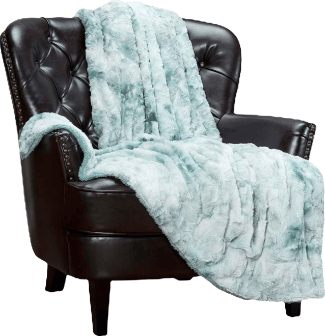 Premium Wolf Faux Fur Throw Blanket