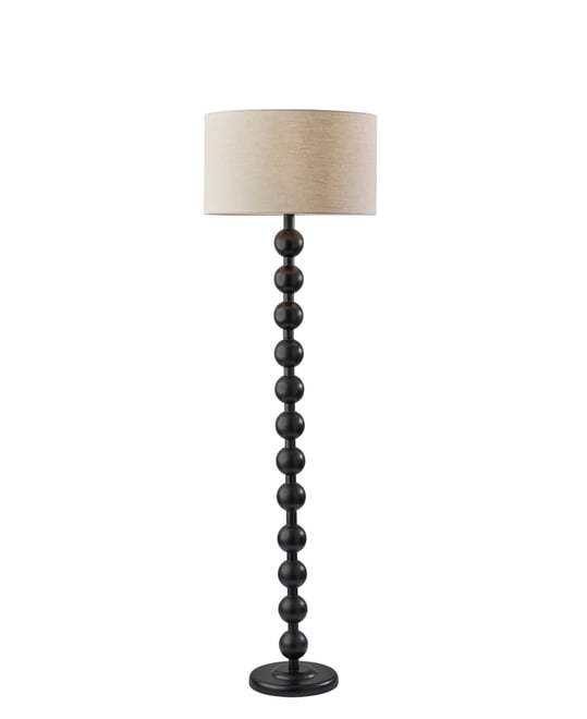 62" Wood Orchard Floor Lamp