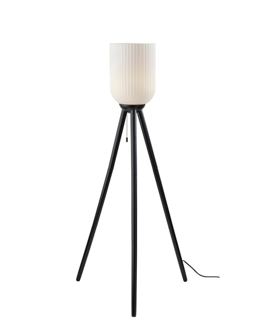 57.5" Wood Kinsley Floor Lamp