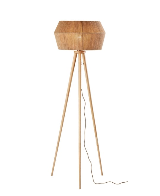 61" Wood Montana Floor Lamp